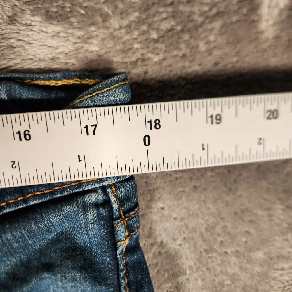Levi's Jeans Mens 36x30 502 Regular Taper Blue Denim Stretch 29507-0004 EUC